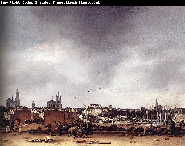 Egbert van der Poel View of Delft after